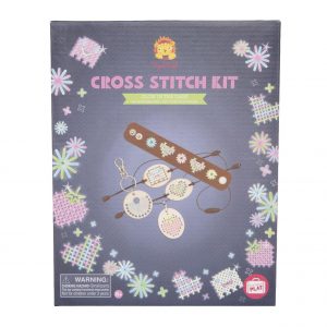 Tiger Tribe Cross Stitch Kit - Glow in the Dark