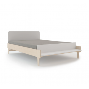 Oeuf River Double Bed Birch