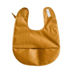 Snuggle Hunny Kids Waterproof Snuggle Bib - Byron Mustard