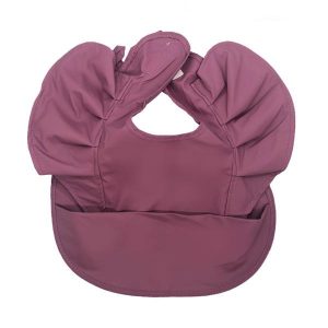 Snuggle Hunny Kids Waterproof Snuggle Bib Frill - Mauve