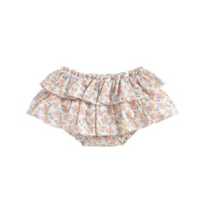 Louise Misha SS20 Organic Baby Amolika Bloomers Cream Petal