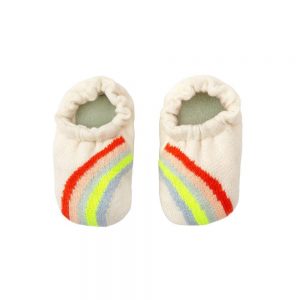 Meri Meri Baby Booties Rainbow (0 - 6 MONTHS)