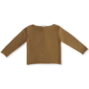 Grown AW20 Boat Neck Pull Over Harvest Gold