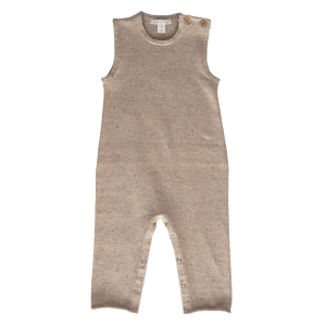 Grown AW20 Nep Speckle Playsuit Nep