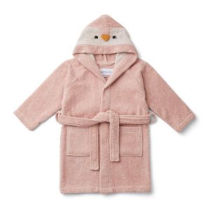 Liewood Lily Bathrobe Penguin Rose