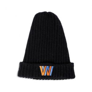 Wander & Wonder Always Collection Logo Beanie Black