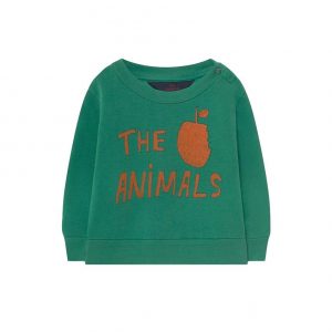 The Animal Observatory AW20 Baby Bear Sweatshirt The Animal Green