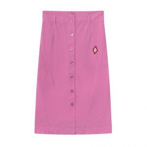 The Animal Observatory AW20 Kids Sow Skirt Logo Pink