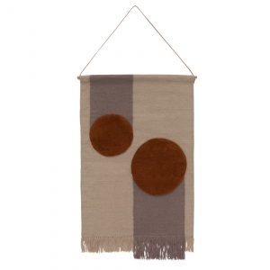 OYOY Kika Wall Hanger Rug Off White