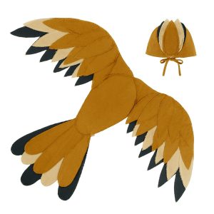 Numero 74 Phoenix Bird Wings Gold