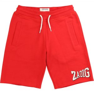 Zadig & Voltaire SS20 Cotton Shorts Red