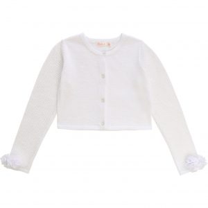 Billieblush SS20 Ceremony Cardigan White