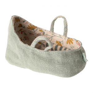 Maileg Carry Cot My Dusty Green
