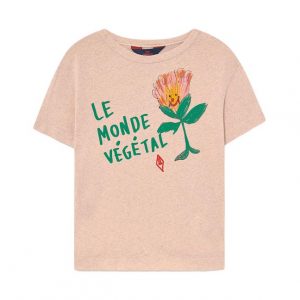 The Animal Observatory AW20 Xmas Rooster T-Shirt Pink Le Monde