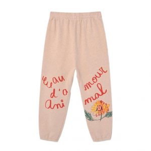 The Animal Observatory AW20 Xmas Dromedary Trousers Pink Eau