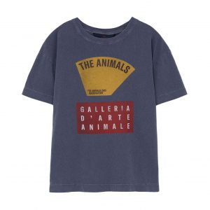 The Animal Observatory SS21 Rooster Kids T-Shirt Scale Navy