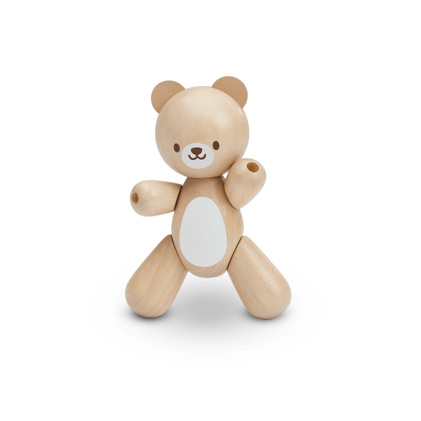 Plan Toys Wooden Bear Leo & Bella