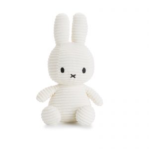 Miffy Plush Doll Sitting Corduroy Off White 23cm