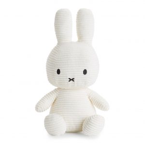 Miffy Plush Doll Sitting Corduroy Off White 50cm