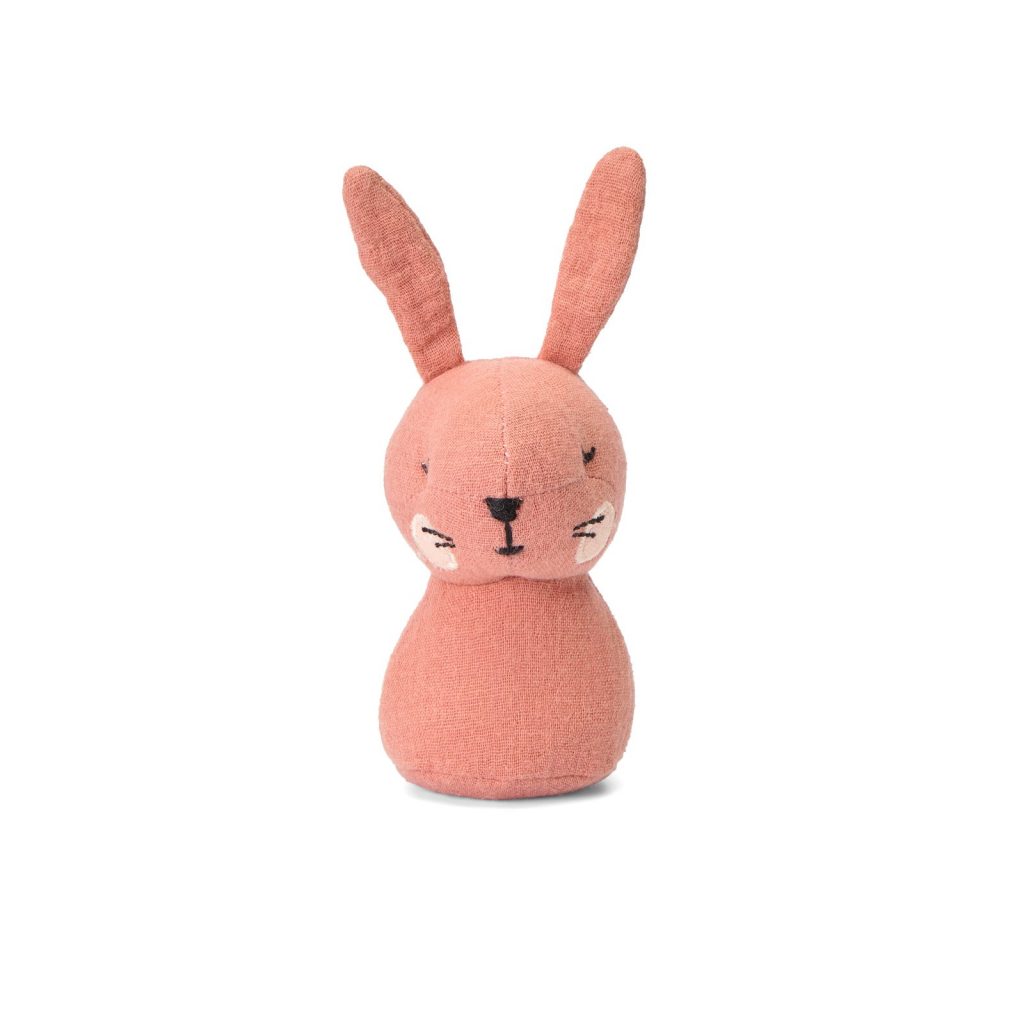 Picca LouLou Mini Rattle Rabbit - Leo & Bella