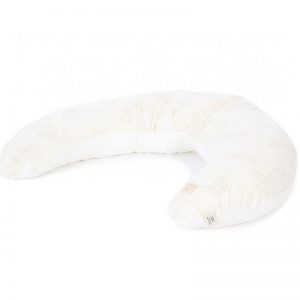 nobodinoz Luna Maternity Pillow Gold Bubble / White