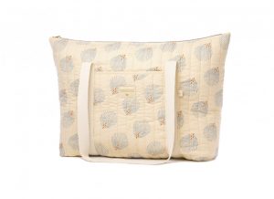 nobodinoz Paris Maternity Bag Blue Gatsby / Cream