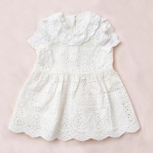 Petite Amalie SS21 Bebe Victoria Dress White