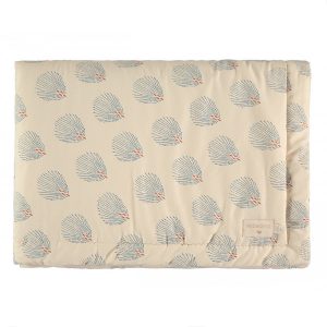 nobodinoz Laponia Blanket Mini Blue Gatsby / Cream