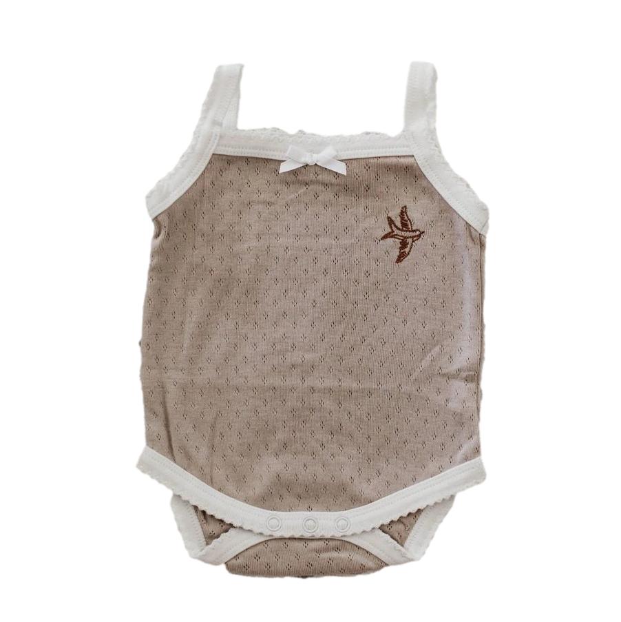 Piper Bug Frilly Singlet Suit Heritage Beige - Image 4