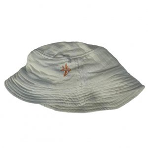 Piper Bug Muslin Sun Hat Sea Foam