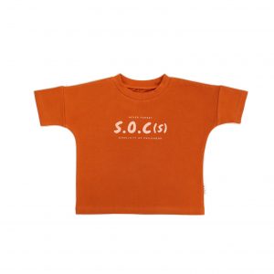 Olive + The Captain AW21 Simplicity of Childhood Tee Burnt Orange