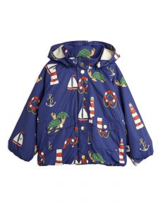 Mini Rodini AW21 Light Puffer Jacket Navy