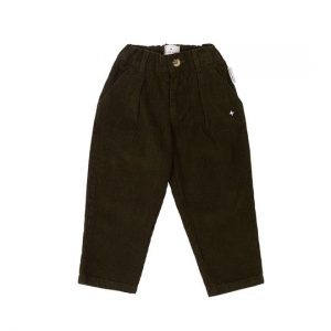 Goldie + Ace AW21 Soft Corduroy Mini Chino Olive