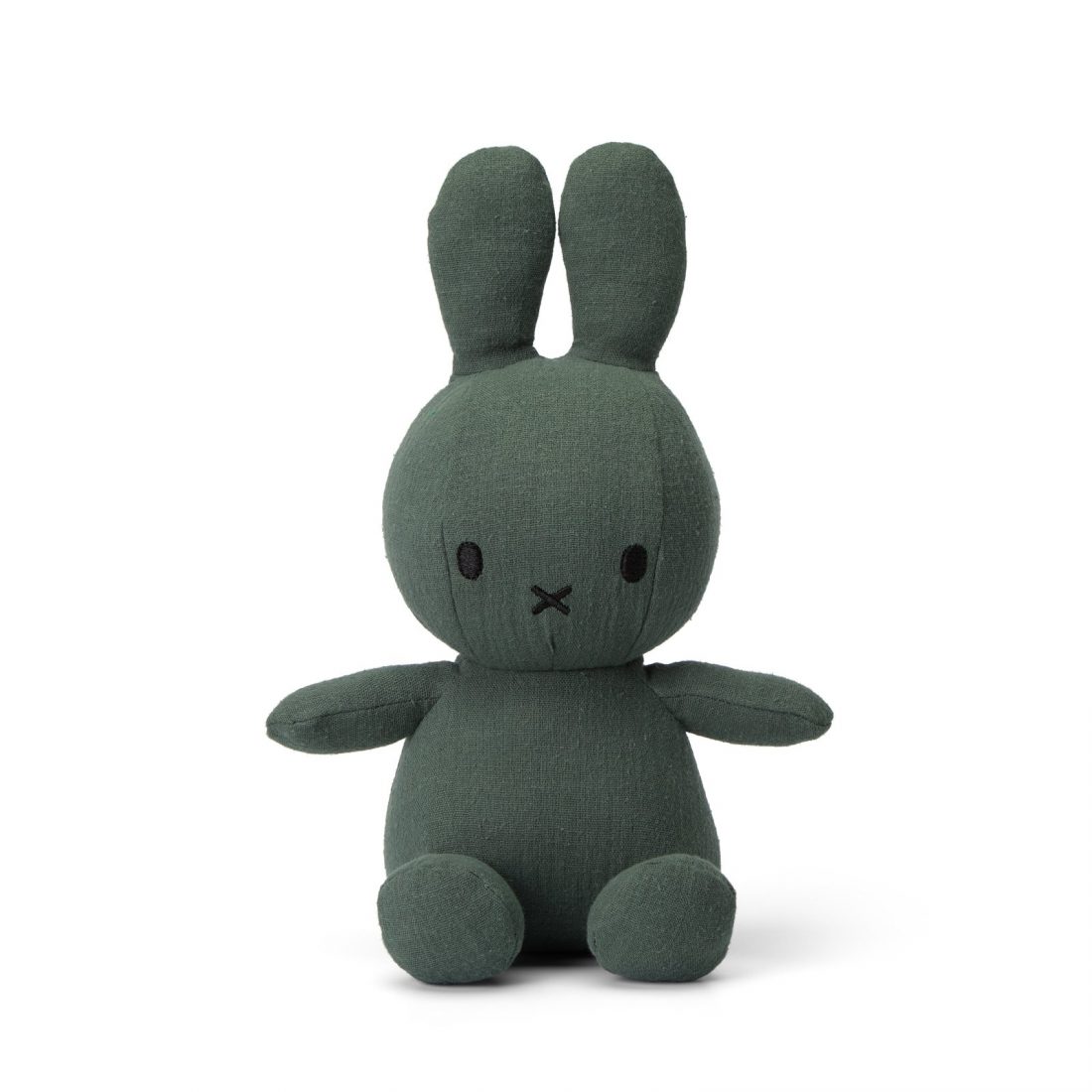 Miffy Plush Doll Sitting Muslin Green 23cm - Leo & Bella