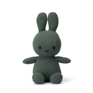 Miffy Plush Doll Sitting Muslin Green 23cm