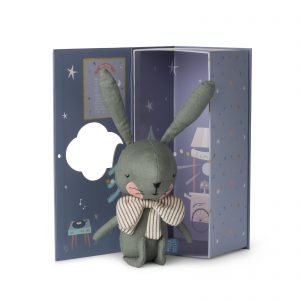 Picca LouLou Rabbit In Gift Box Green