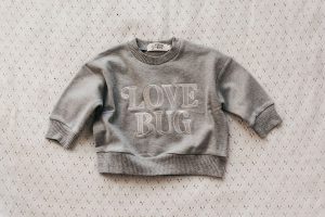 Bencer & Hazelnut Love Bug Jumper Storm Grey