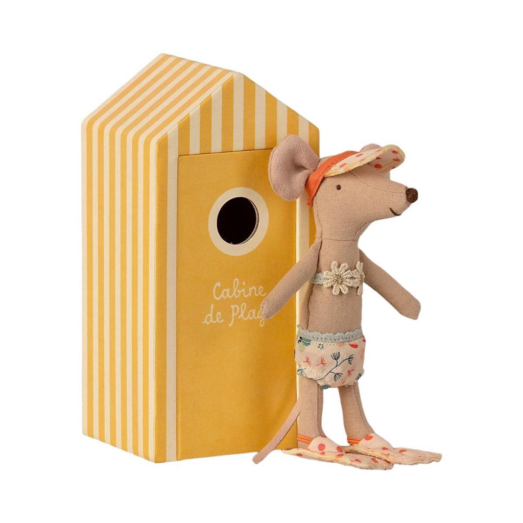 maileg wooden mouse house toy