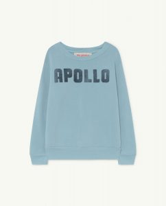 The Animal Observatory AW21 Kids Bear Sweatshirt Apollo Soft Blue