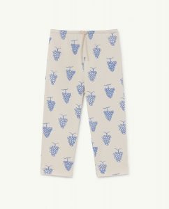 The Animal Observatory AW21 Kids Horse Trousers Grapes White