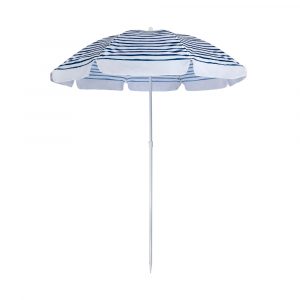 Sunnylife Eco Beach Umbrella Nouveau Bleu - Indigo