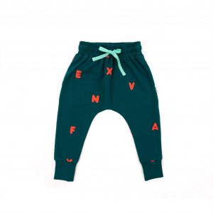 Olive + The Captain SS21 Eye Spy Harem Pants Forest