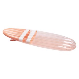 Sunnylife Float Away Lie-On Inflatable Surfboard Peachy Pink