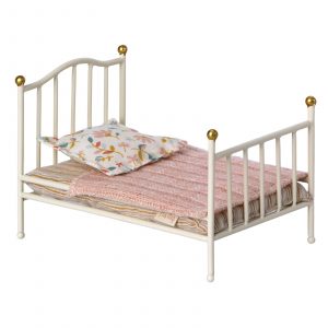 Maileg Vintage Bed Mouse Off-White