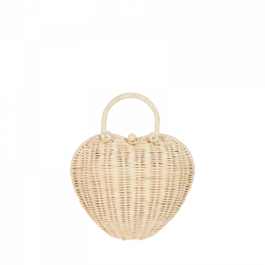 Olli Ella Rattan Luvya Bag Straw