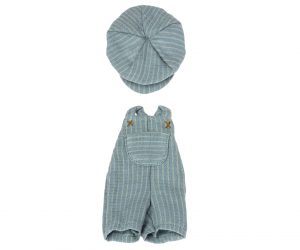 Maileg Clothes for Teddy Junior Overall and Cap