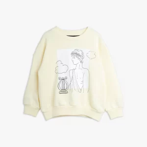 Mini Rodini SS22 Sweatshirt Apollo Yellow