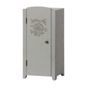 Maileg Miniature Closet Grey-Mint
