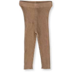 Grown SS21 Ribbed Essential Leggings Cedar