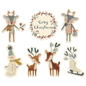 Maileg Cosy Christmas Gift Tag 14PK